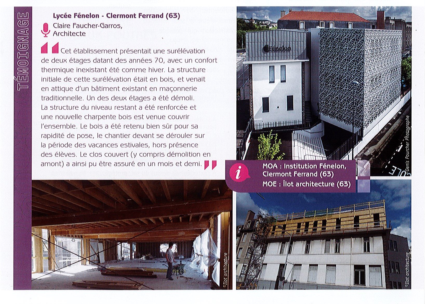 LYCÉE FÉNELON – Article FIBOIS