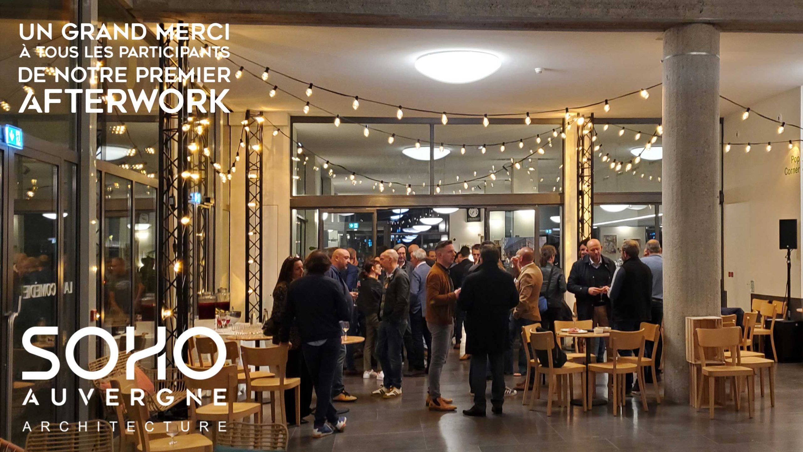 AFTERWORK – SOHO AUVERGNE – mercredi 18 octobre 2023